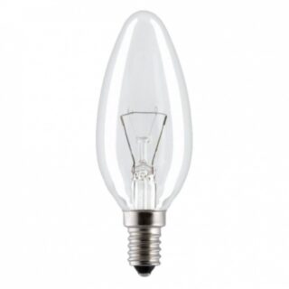Лампа Импульс 60 Вт Е14 свеча прозрачная