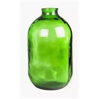 Бутыль стеклянная 10 л СКО Зеленая лоза